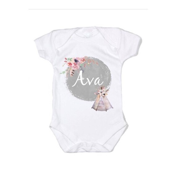 etsy personalised baby clothes