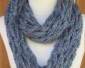 Arm Knit Infinity Scarf