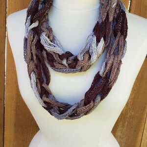 Arm Knit Infinity Scarf Waltz