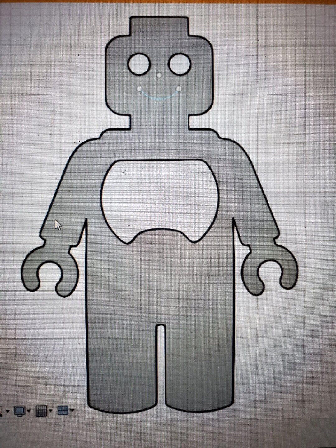 Mini Dxf Smiling Mini Man Bottle Opener DXF - Etsy