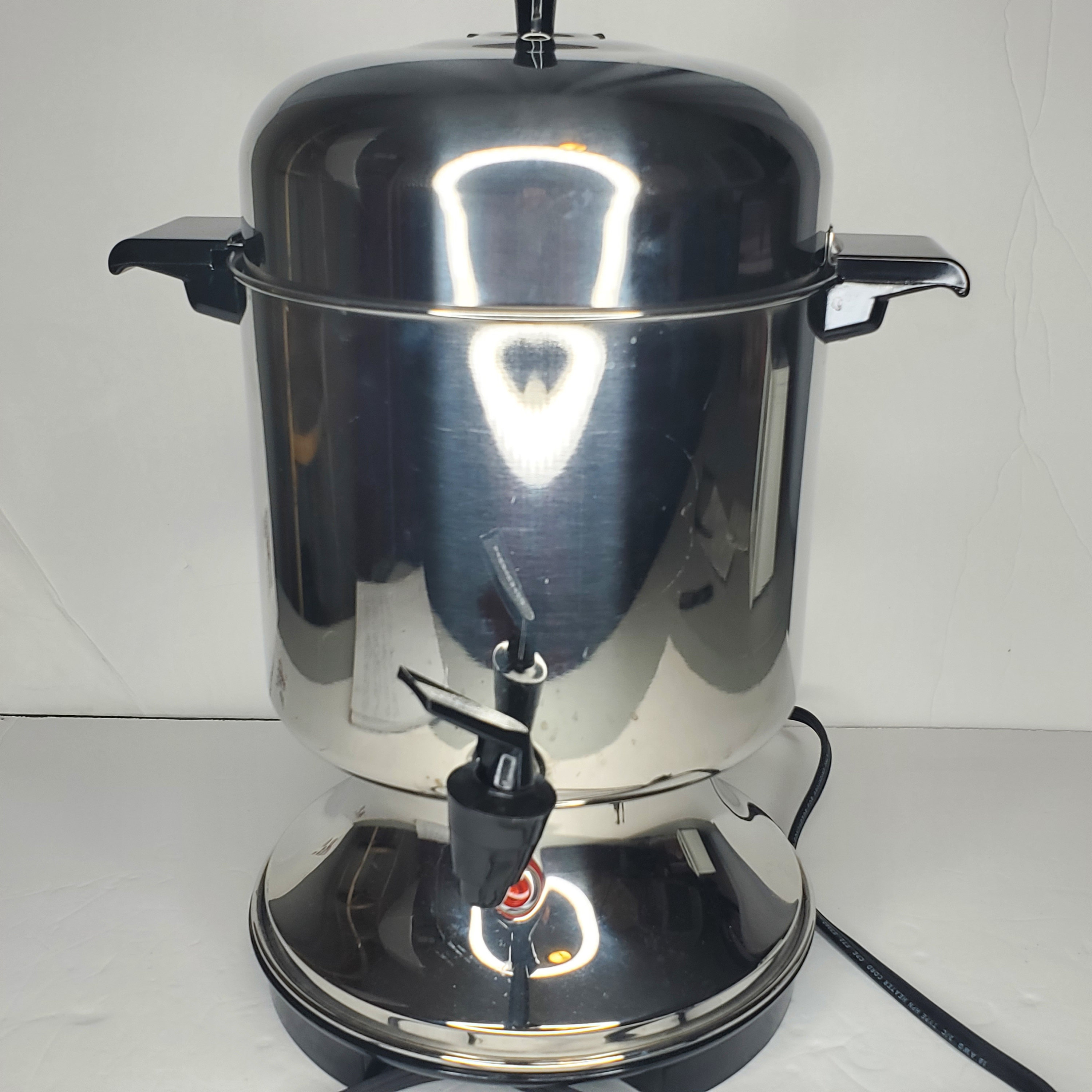 Vtg Farberware 12 55 Cup Automatic Percolator Coffee Urn Model