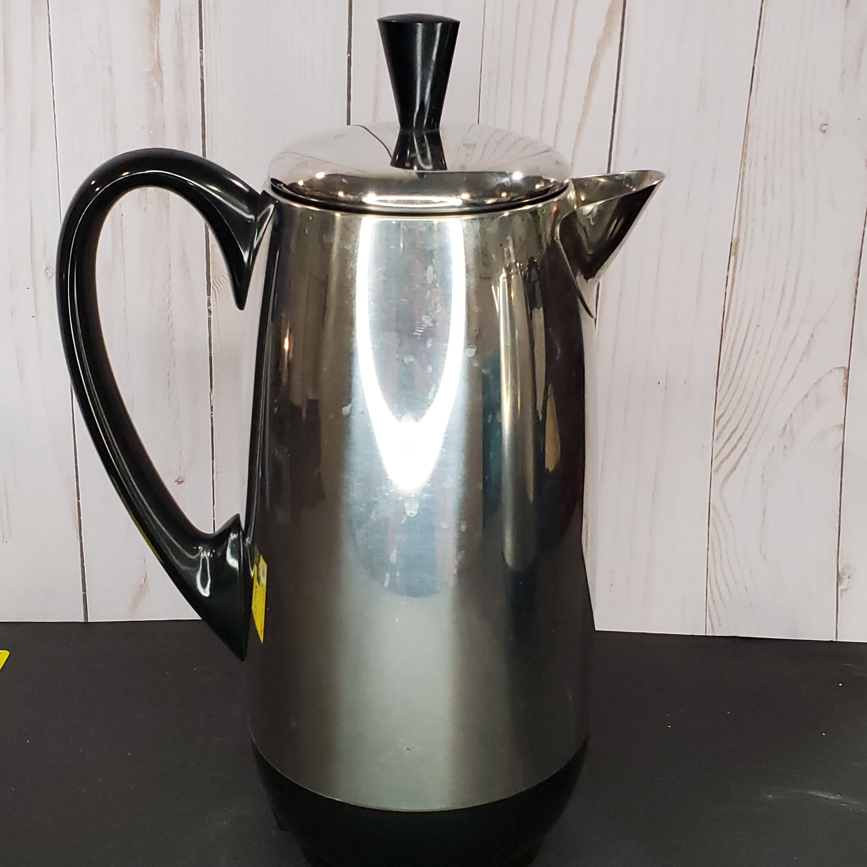 Farberware Classic Stainless Steel Coffee Percolator, 12 Cup, Blue