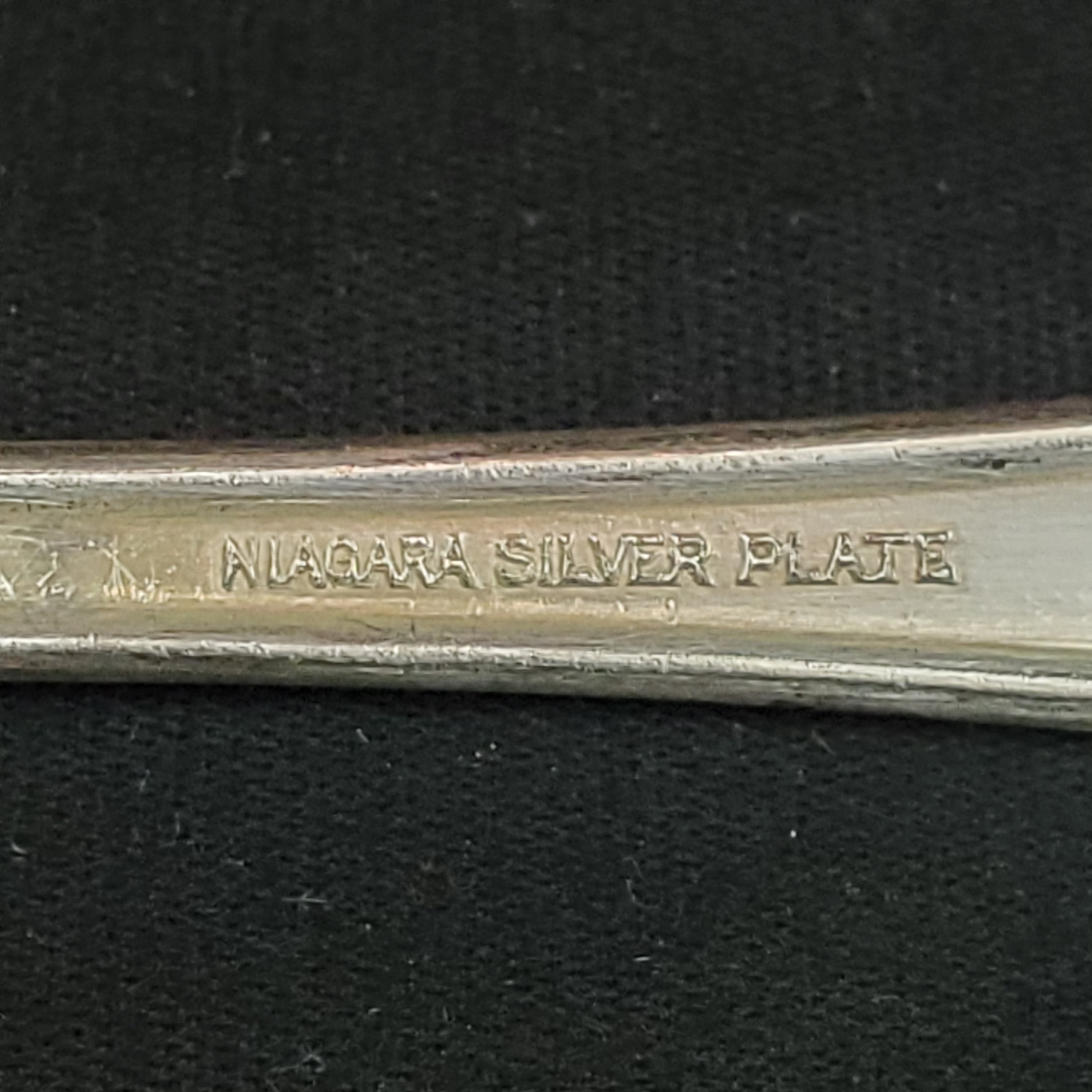 1927 Oneida Niagara Silver Plate Merced Pattern 7 Pieces Etsy