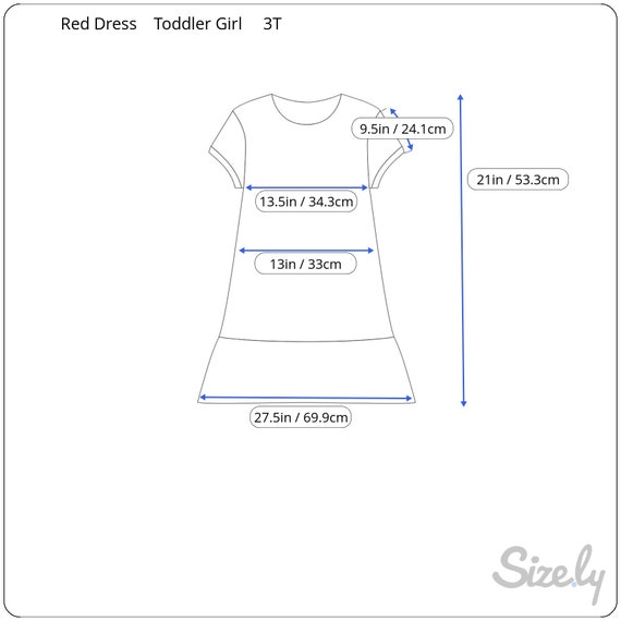 Toddler Dress Red White Short Sleeve Self Tie Str… - image 8