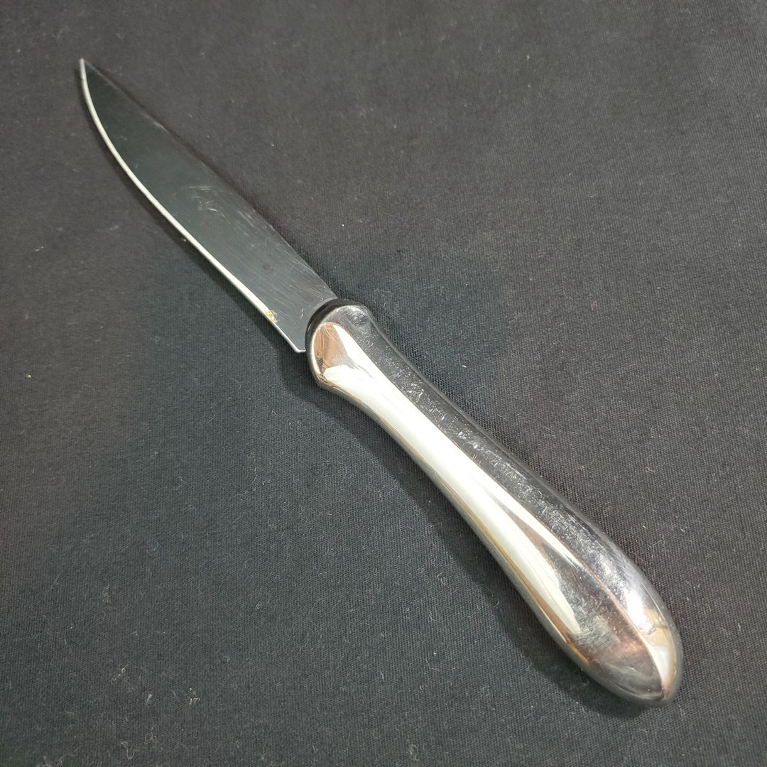 Oneida Steak Utility Knife Metal Handle 9 Long Etsy