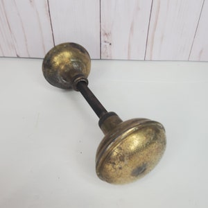 Manopole per porte in metallo vintage tono ottone