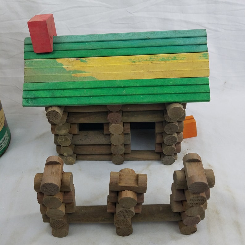 Frontier Logs by ToysnThings All Wood Play Set 75 Pieces No Etsy