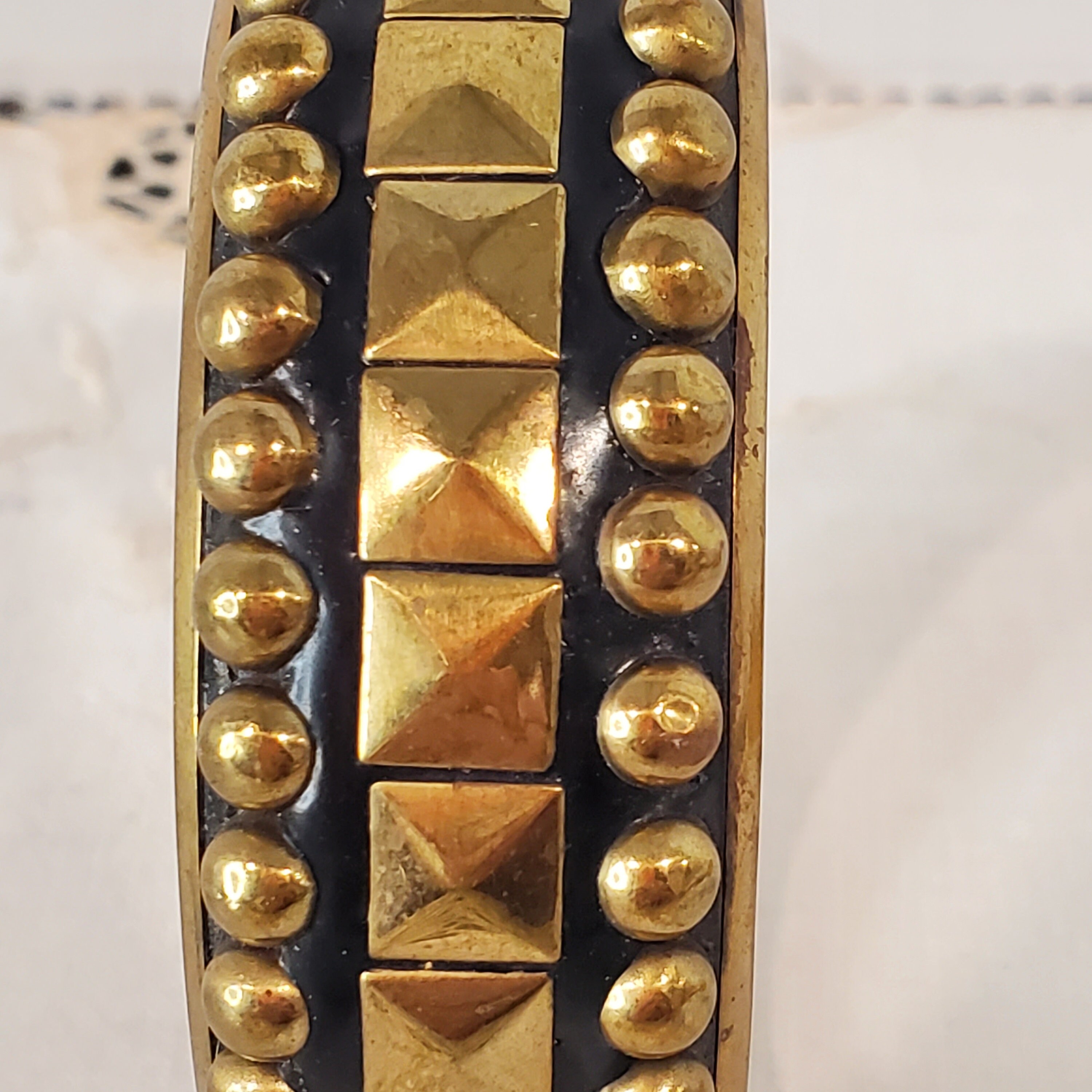 Cara NY Gold Tone Bracelet Bangle Made in India - Etsy display picture 1