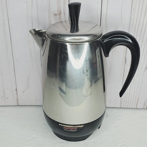 Farberware 8 Cup Electric Percolator Coffee Pot FCP280 Superfast Fully  Automatic
