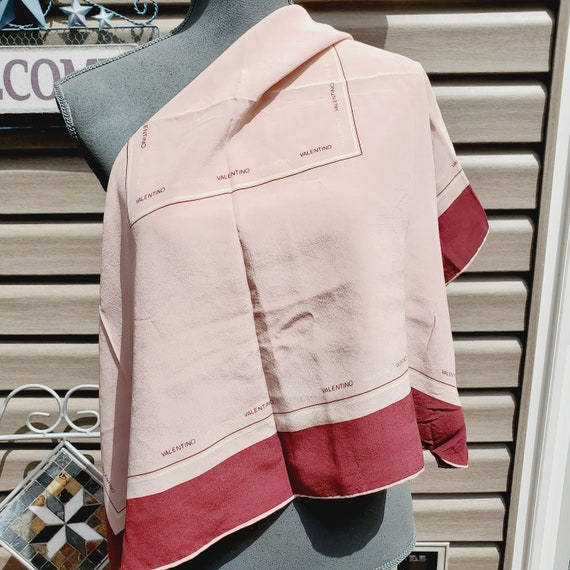 Vintage valentino silk scarf - Gem