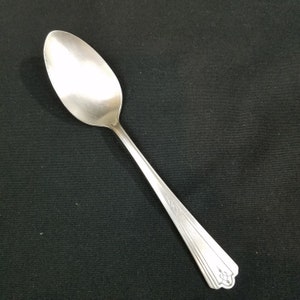 1929 Oneida Avion Teaspoon 1881 Rogers Silverplate Made in USA