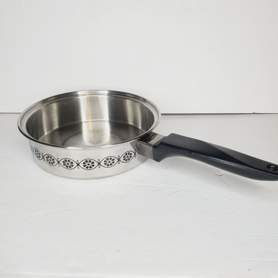 Ekco Precision II 7 Skillet 3 Ply Stainless Steel Made in USA NO Lid 