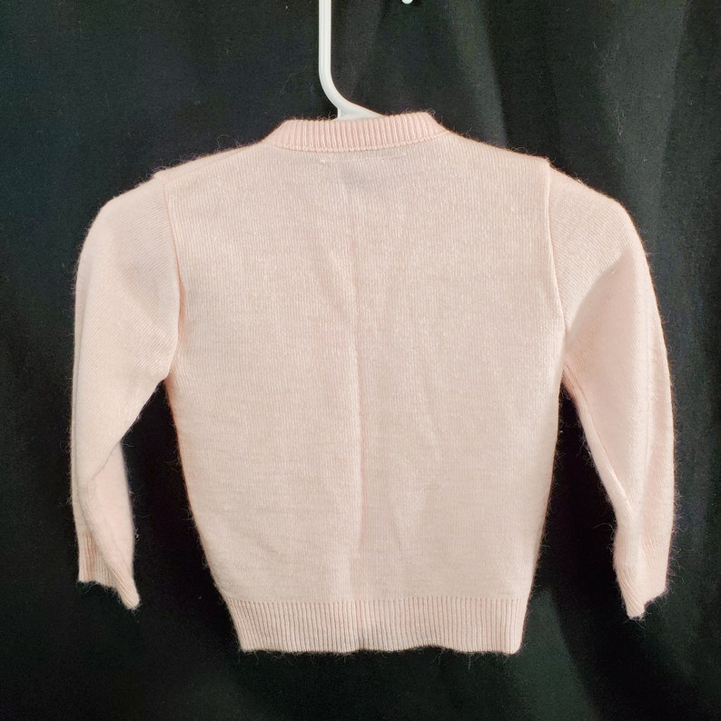 Sweater Baby Girl Pink Button up Long Sleeve Etsy