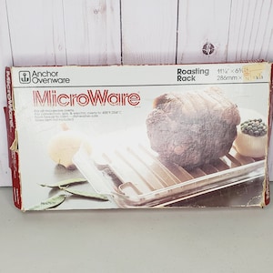 Anchor Hocking Microware Roasting Rack  Microwave Cooking
