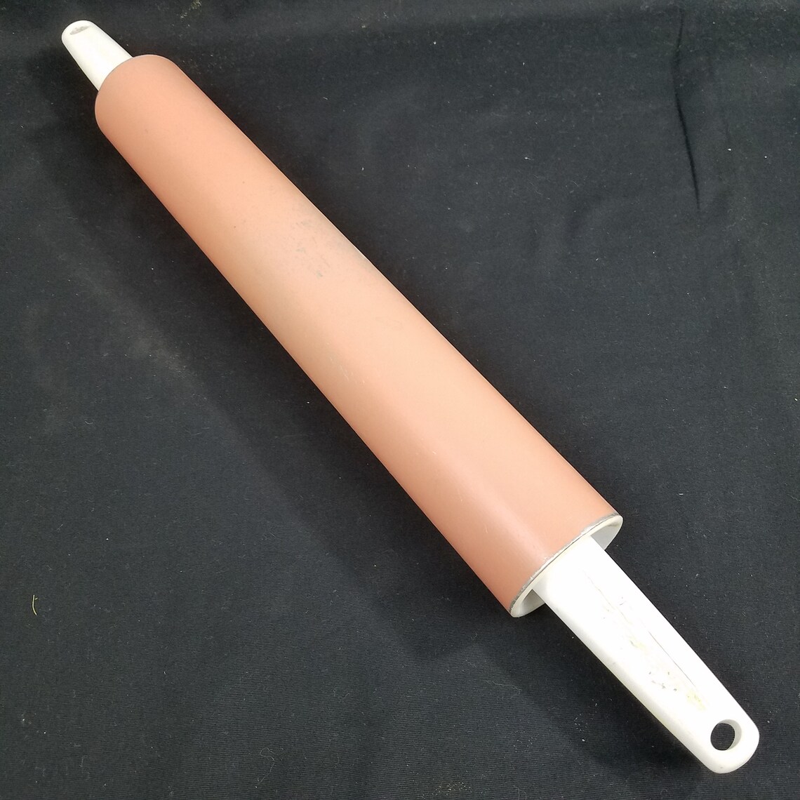 Large Metal Rolling Pin Plastic Handles 19 long Etsy