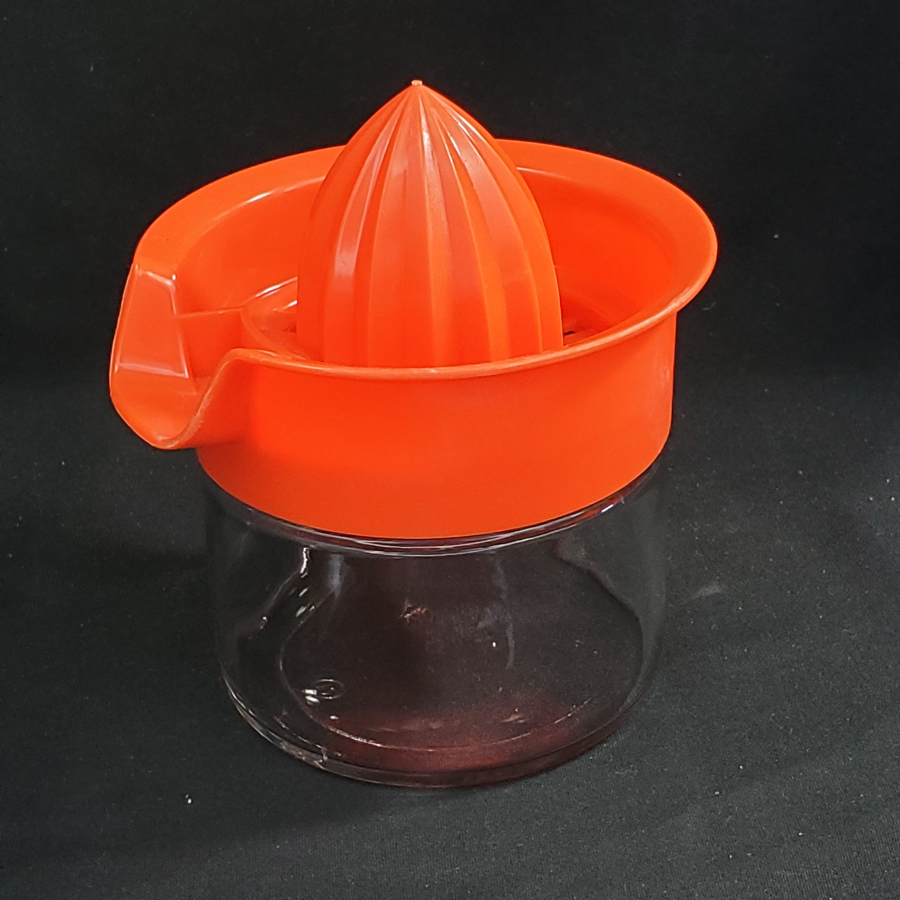 Vtg Gemco Citrus Juicer Reamer Glass Jar Plastic Reamer Etsy