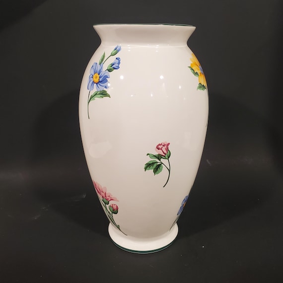 Vintage Tiffany & Co Vase Sintra Flowers in Original Tiffany Box