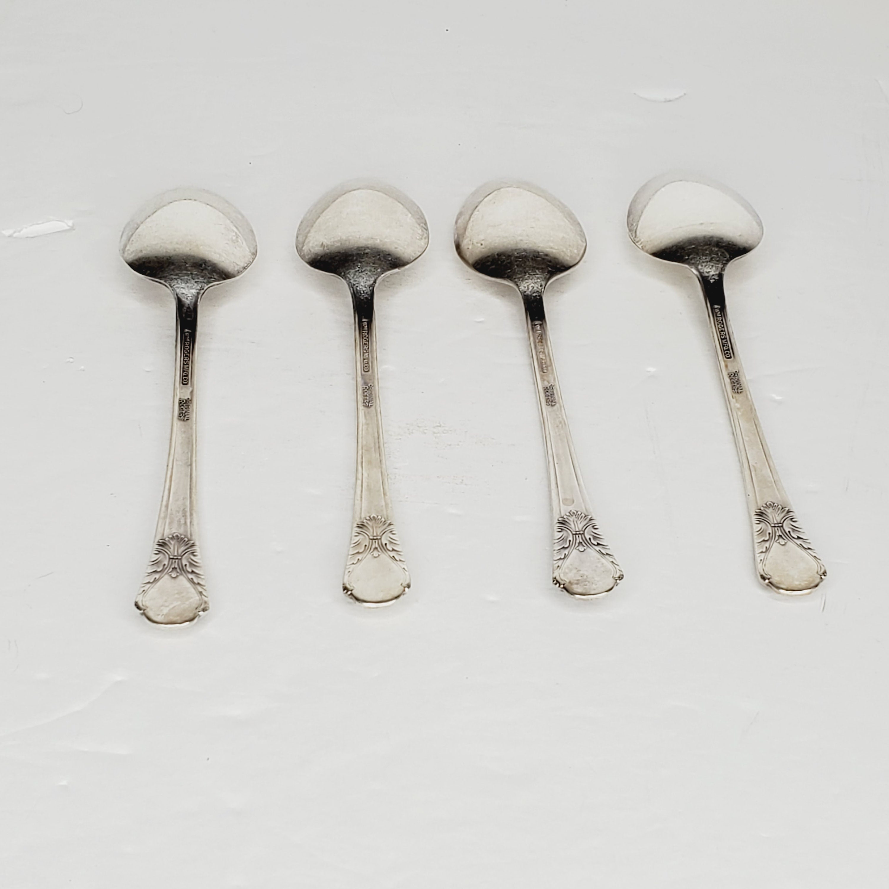 【Wm Rogers】 Avalon Cabin クリームソーダスプーン 6本 AVALON / CABIN - Wm Rogers MFG Co IS Silverplate Silverware