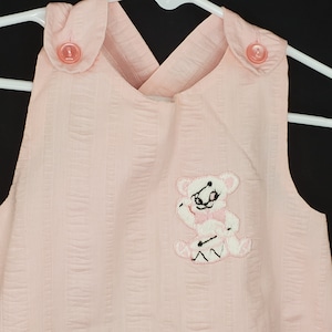 Unbranded Baby Girl&#39;s Jumper Pink with Diaper Cover SEE MEASUREMENTS