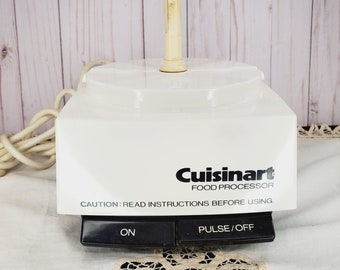 Cuisinart Food Processor DCL - 7 Base only Working Order Made in Japan