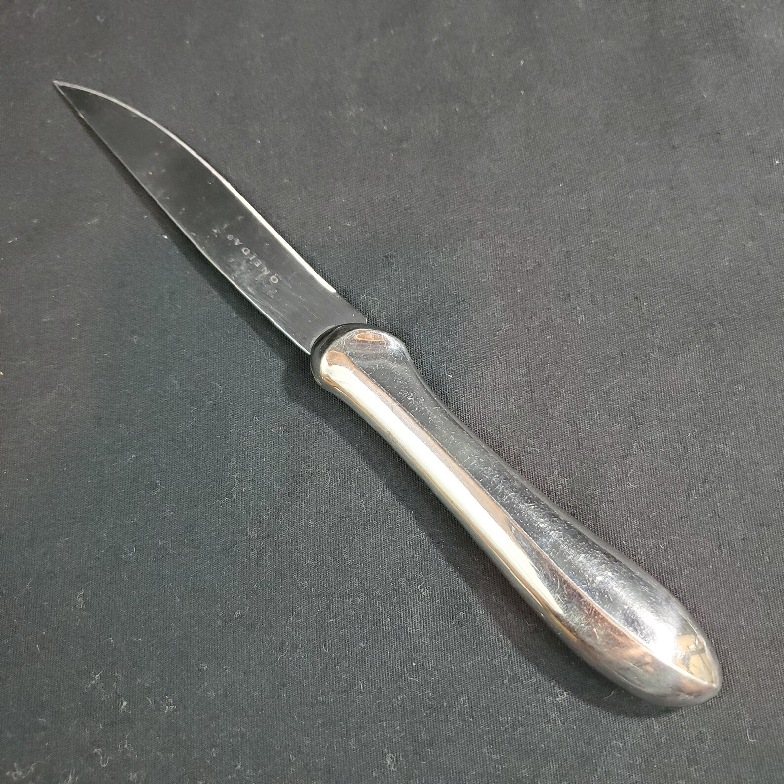 Oneida Steak Utility Knife Metal Handle 9 Long Etsy