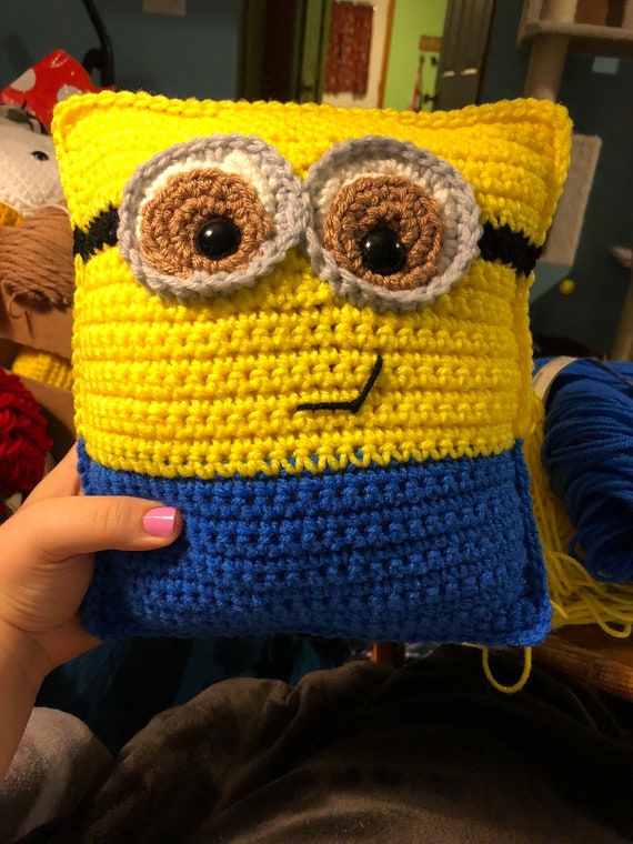 Minion Pillow Crochet Pattern