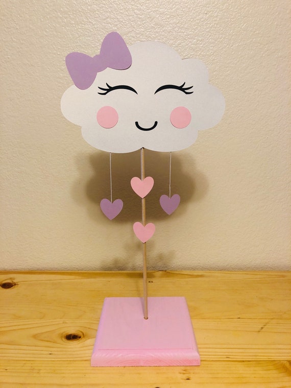 happy cloud baby shower decorations