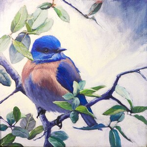 Winter Blue, Framed or Unframed