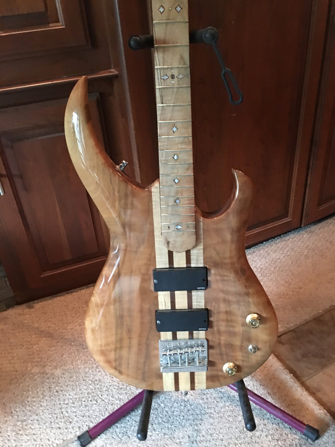 Custom Bass Guitar From Chazzguitarz Etsy