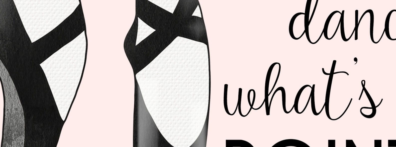 ballet art print, dance typography, instant download, ballerina, motivational art, pink black wall decor, printable, vanity, gir ballet art print, dance typography, instant download, ballerina, motivational art, pink black wall decor, printable, vanity, gir
