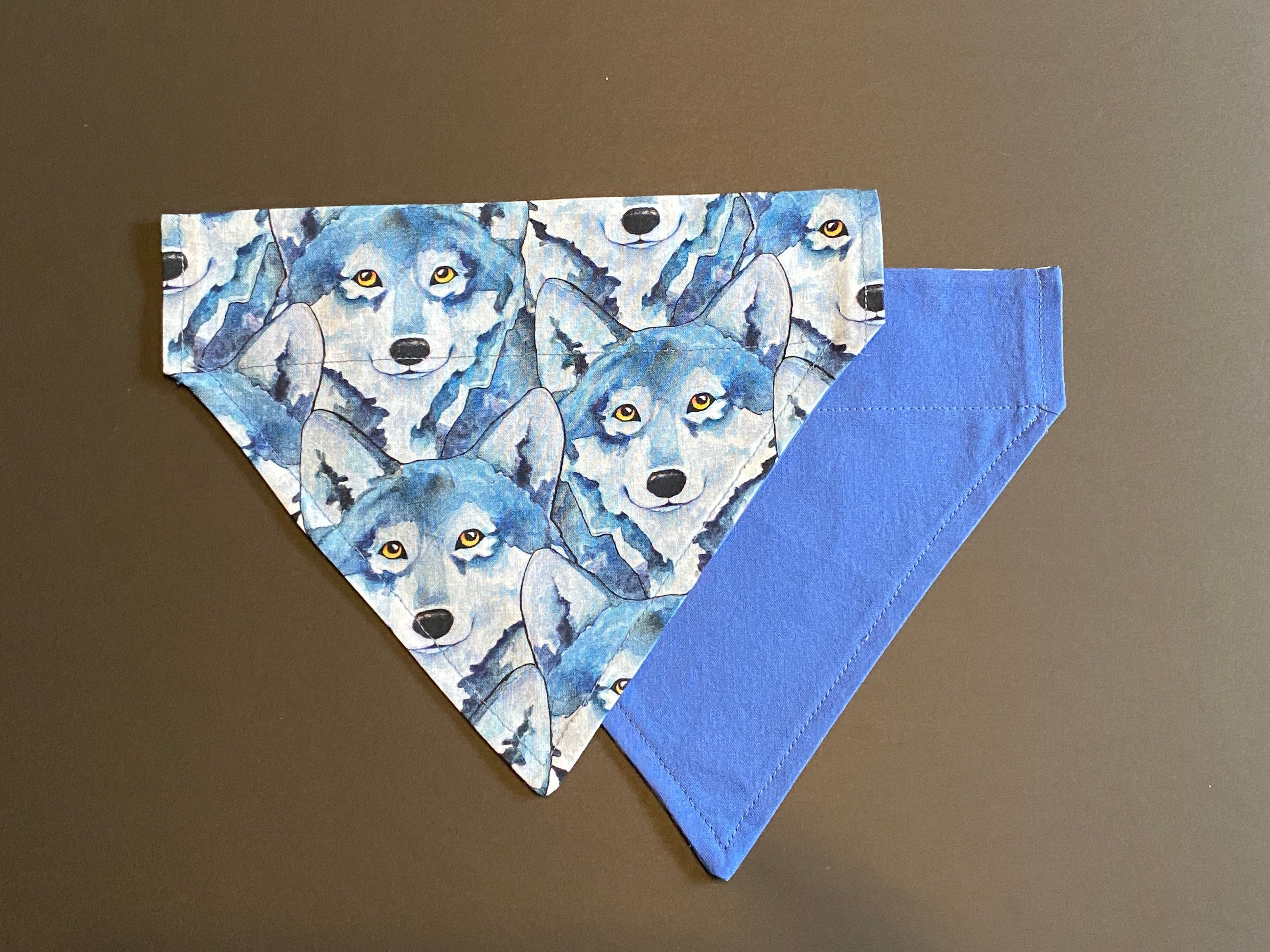 Alpha Omega Arctic Wolf White Wolf Pet Bandana for Sale by DogLifeCo