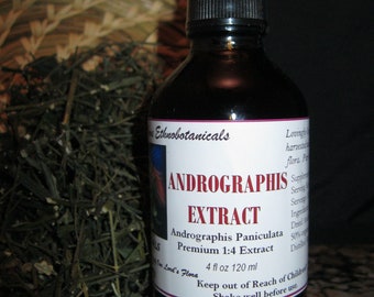 ANDROGRAPHIS PANICULATA 1:4 Ekstrakt Premium / Nalewka Organiczna