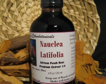 Extracto de NAUCLEA LATIFOLIA Melocotón africano 1:4 Cosecha fresca silvestre (frasco cuentagotas)