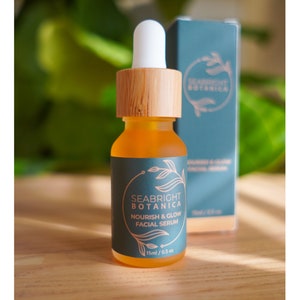 Nourish & Glow Facial Serum | Organic | 100% Natural | All Skin Types |