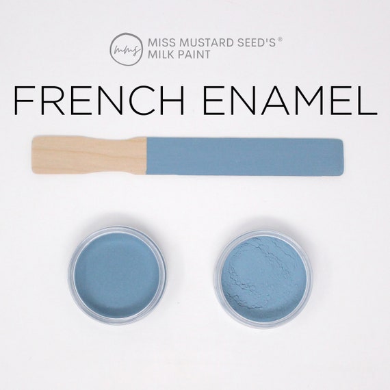 Miss Mustard Seed's Milk Paint / FRENCH ENAMEL / Blue Furniture and Decor Paint