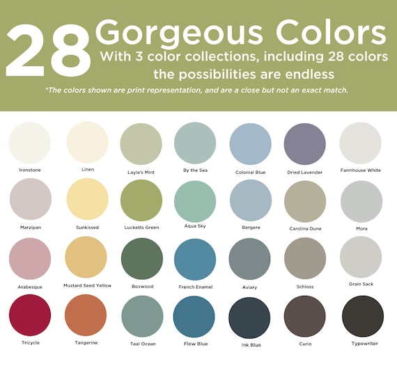 Miss Mustard Seed's Milk Paint / 28 Colors / SAMPLE~PINT~QUART / Furniture and Decor Paint