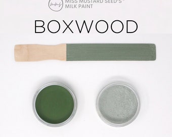 Miss Mustard Seed's Milk Paint / BOXWOOD / Green Furniture and Decor Paint
