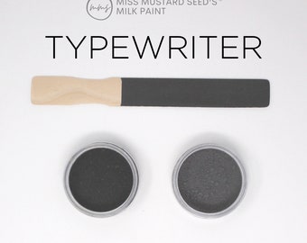 Miss Mustard Seed's Milk Paint / TYPEWRITER / Black Furniture and Decor Paint