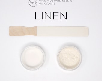 Miss Mustard Seed's Milk Paint / LINEN / Warm White Furniture and Decor Paint