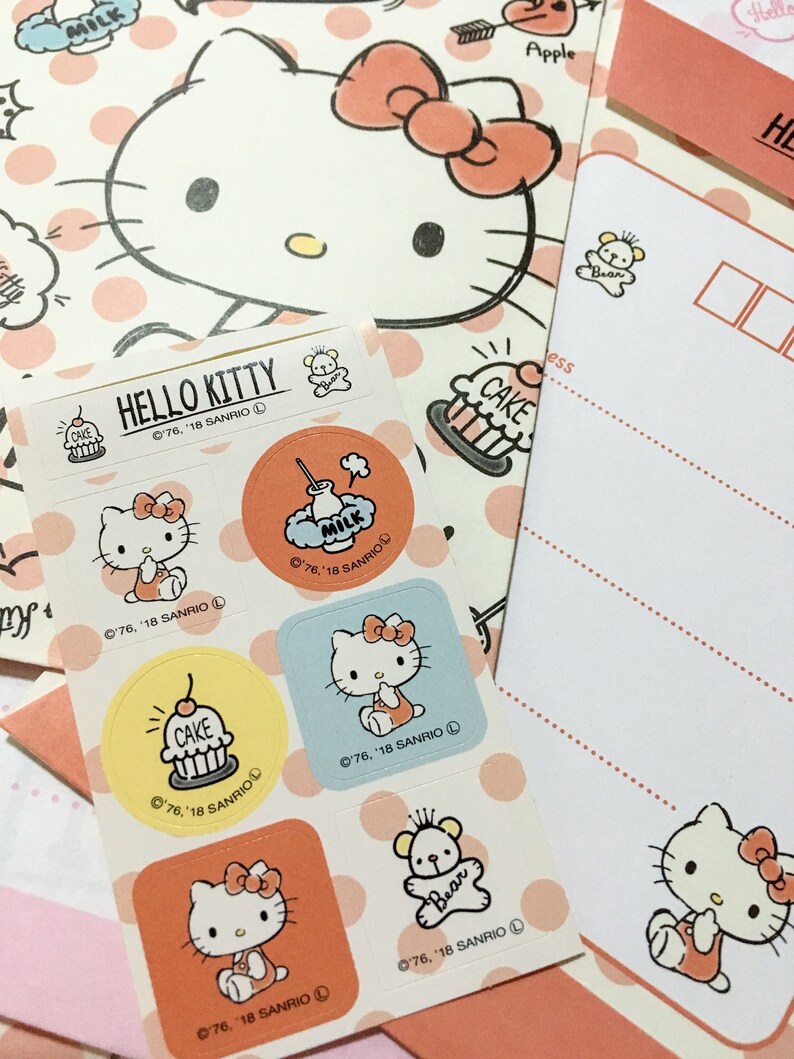 hello kitty letter set from japan sweet styles paper paper party supplies lifepharmafze com