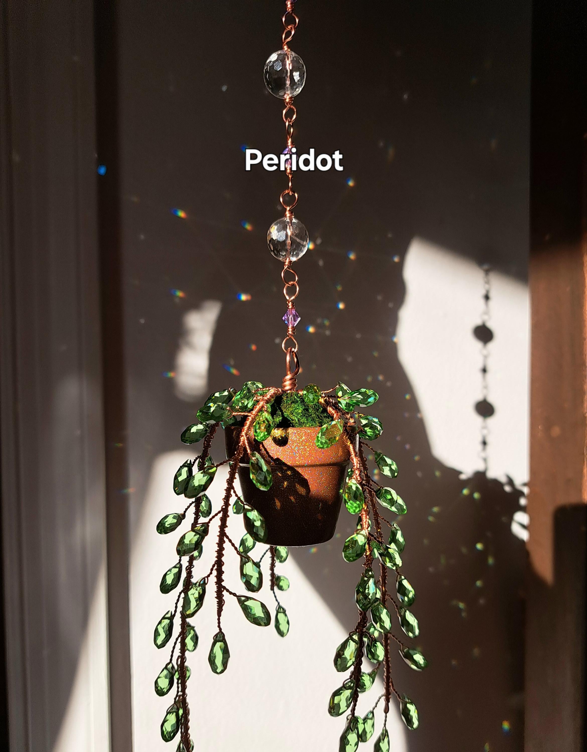 The Original Forever Succulent, Beaded Plant Suncatcher, Crystal