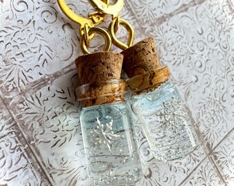 Snow jar stitch markers