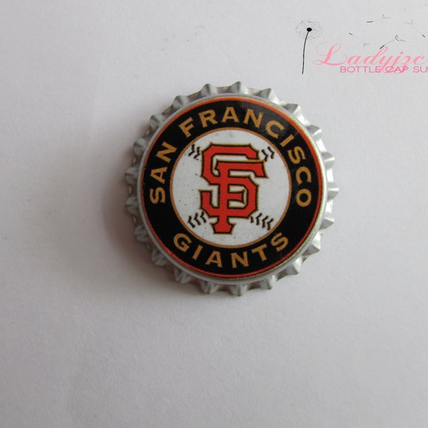 SF Giants Bottle Cap Pins