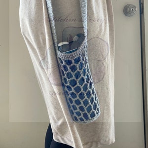 Mesh Water Bottle Sling Crochet Pattern