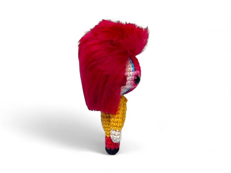 Bambola Glam Rock da 10 cm (4 pollici) con portachiavi opzionale immagine 3