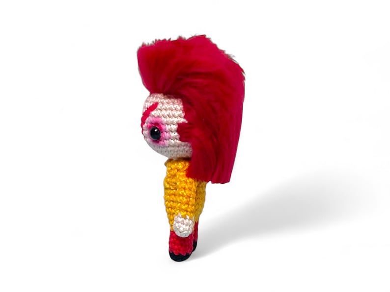 Bambola Glam Rock da 10 cm (4 pollici) con portachiavi opzionale immagine 4