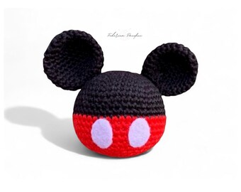 Chubby Mouse Crochet Pattern – Beginner Friendly Amigurumi PDF Tutorial Español