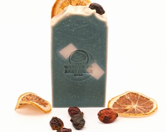Handmade Palm-Free Bar Soap, Adios Mother Trucker Scent, Small Batch