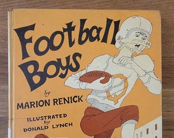 Football Boys by Marion Renick 1967 Hardcover Ex Library