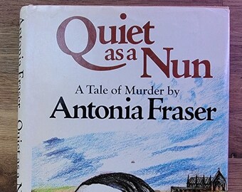 Quiet as a Nun de Antonia Fraiser 1977 Tapa dura BCE Jemina Shore Mystery